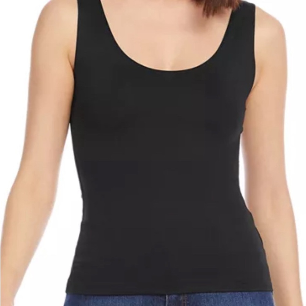 Karen Kane Sleeveless Scoop Neck Tan Size 1X